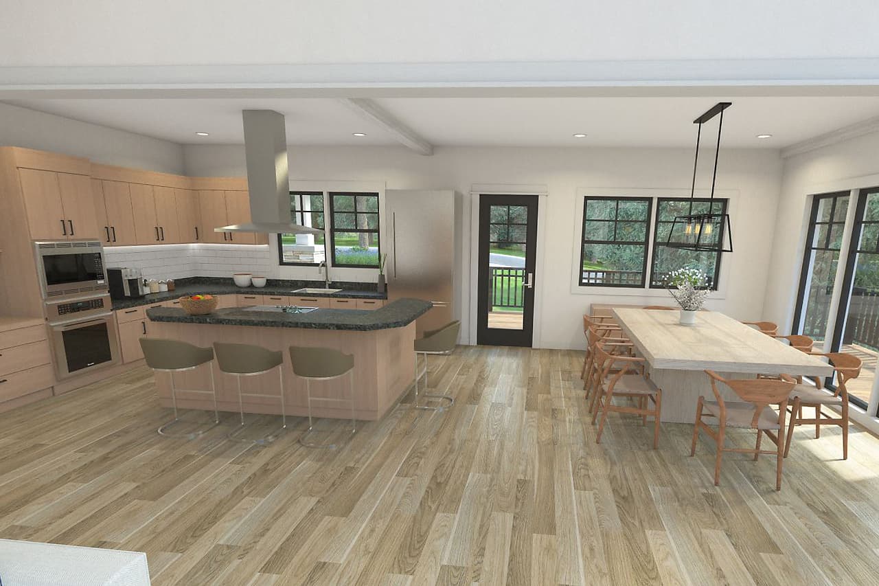 Kitchen of this 3-Bedroom,2726 Sq Ft Plan -108-1065