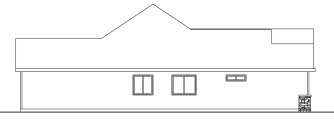 Home Plan Left Elevation of this 3-Bedroom,2055 Sq Ft Plan -108-1069