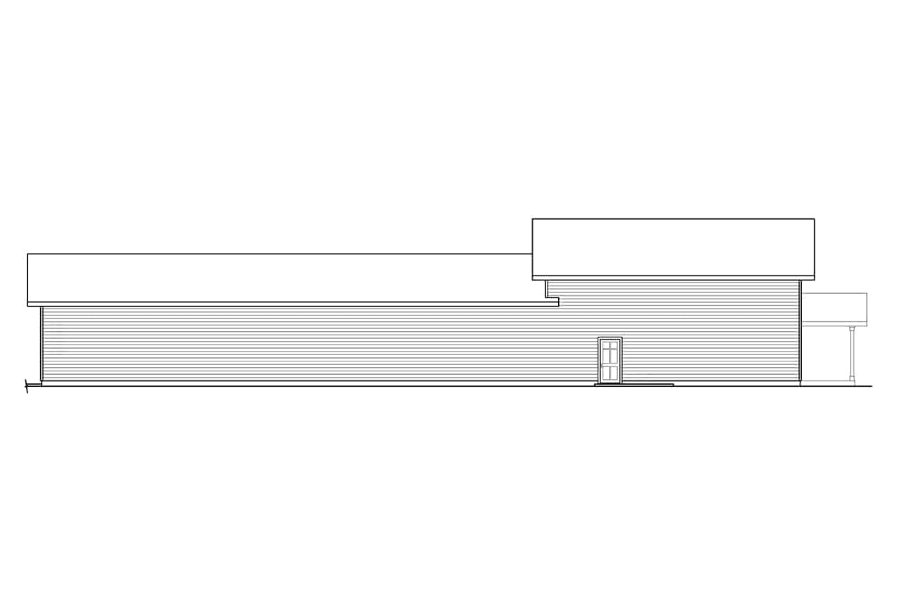 Home Plan Rear Elevation of this 0-Bedroom,5836 Sq Ft Plan -108-1085