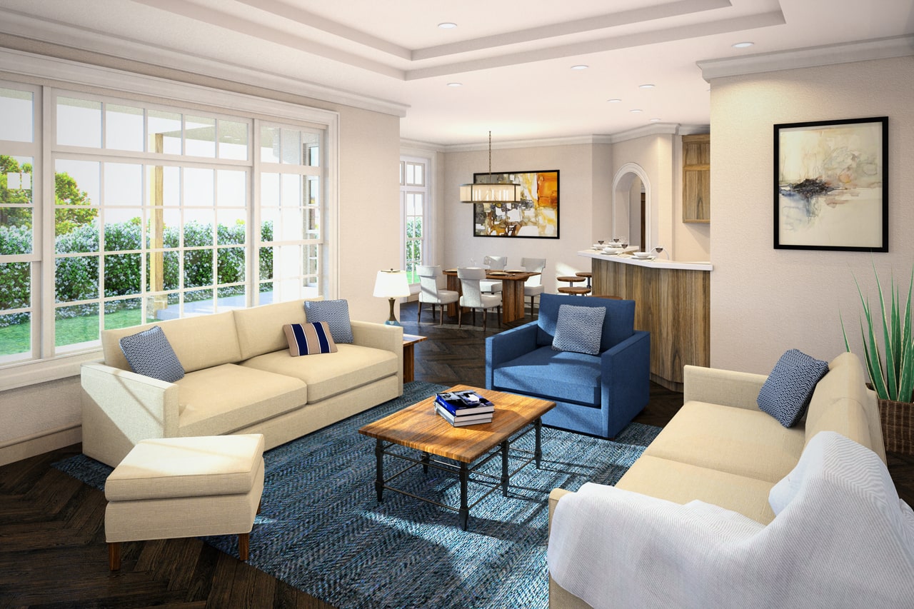 Great Room of this 3-Bedroom, 2689 Sq Ft Plan - 108-1111