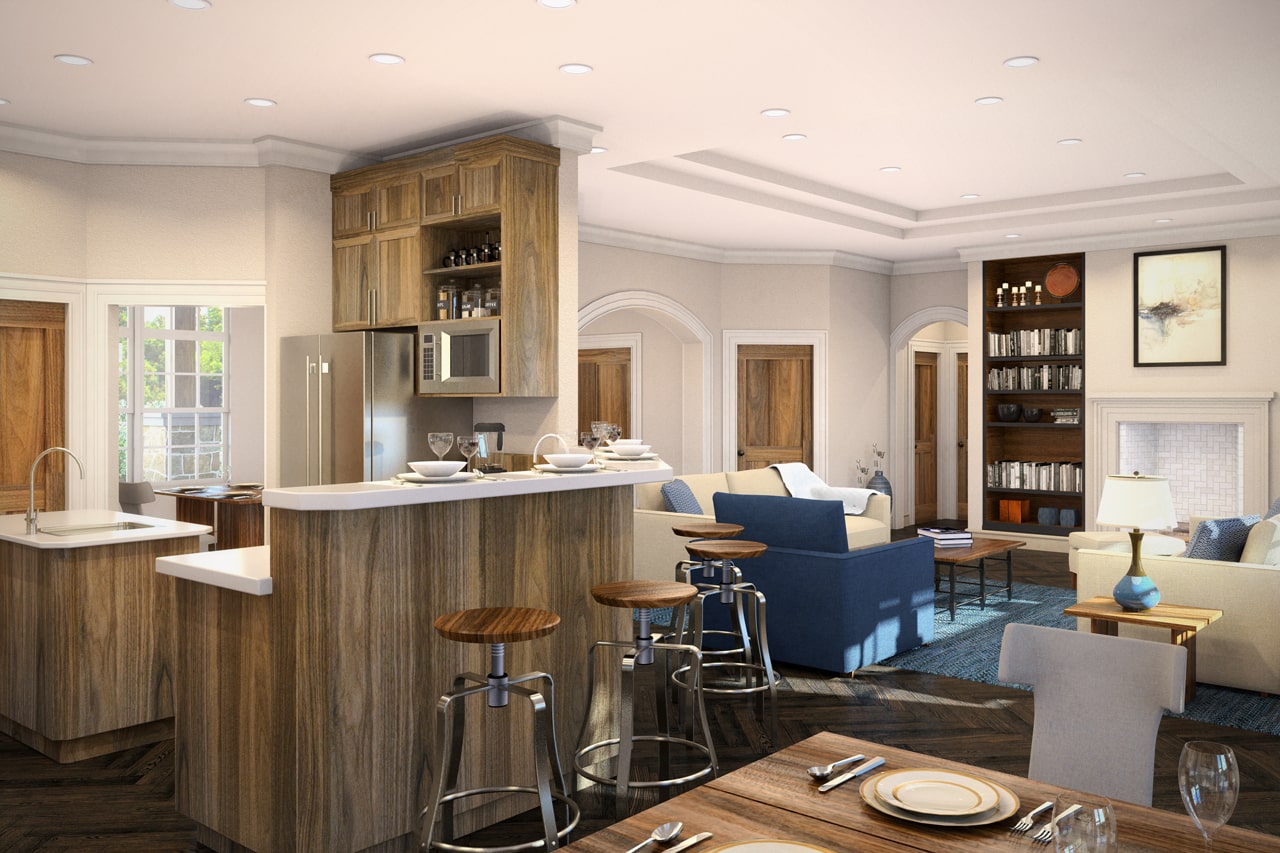 Great Room of this 3-Bedroom, 2689 Sq Ft Plan - 108-1111