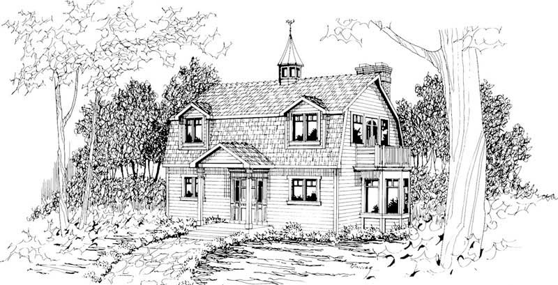 Main image for house plan # 3030