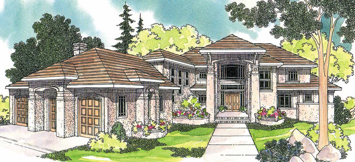 Florida Style home (ThePlanCollection: Plan #108-1288)