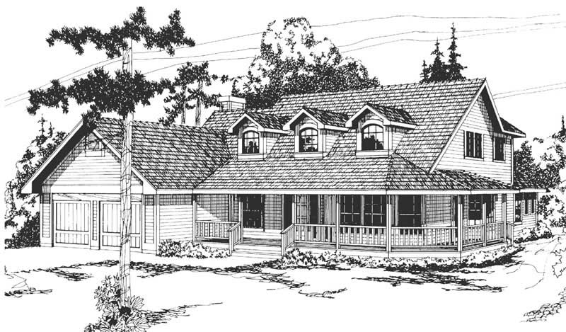 Main image for house plan # 2854