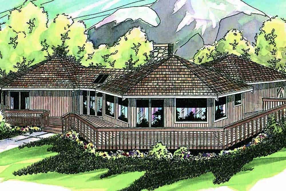Contemporary home (ThePlanCollection: #108-1398)