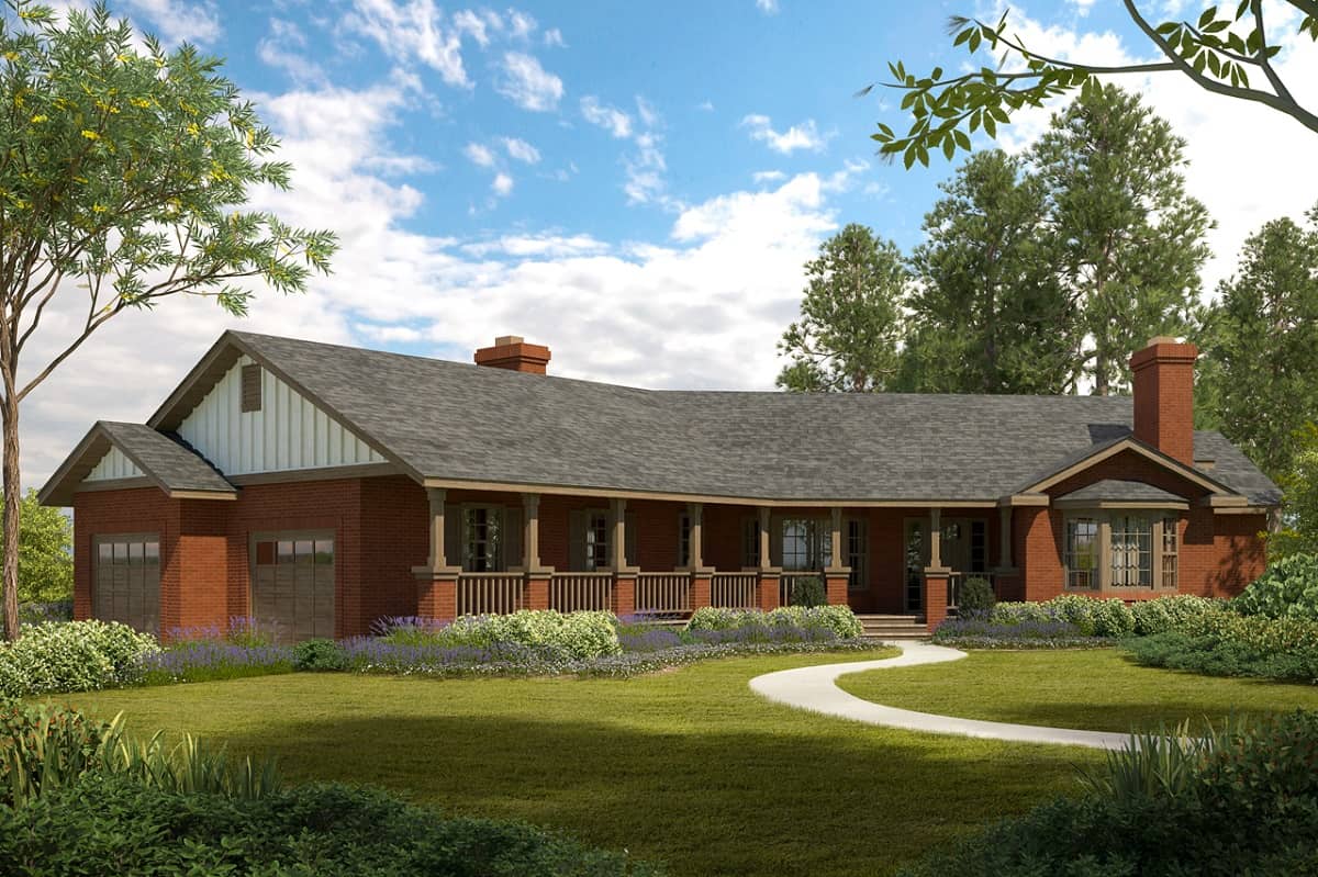 Main image for house plan # 3098