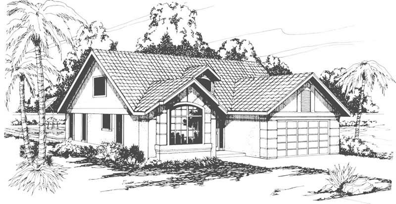 Main image for house plan # 3137