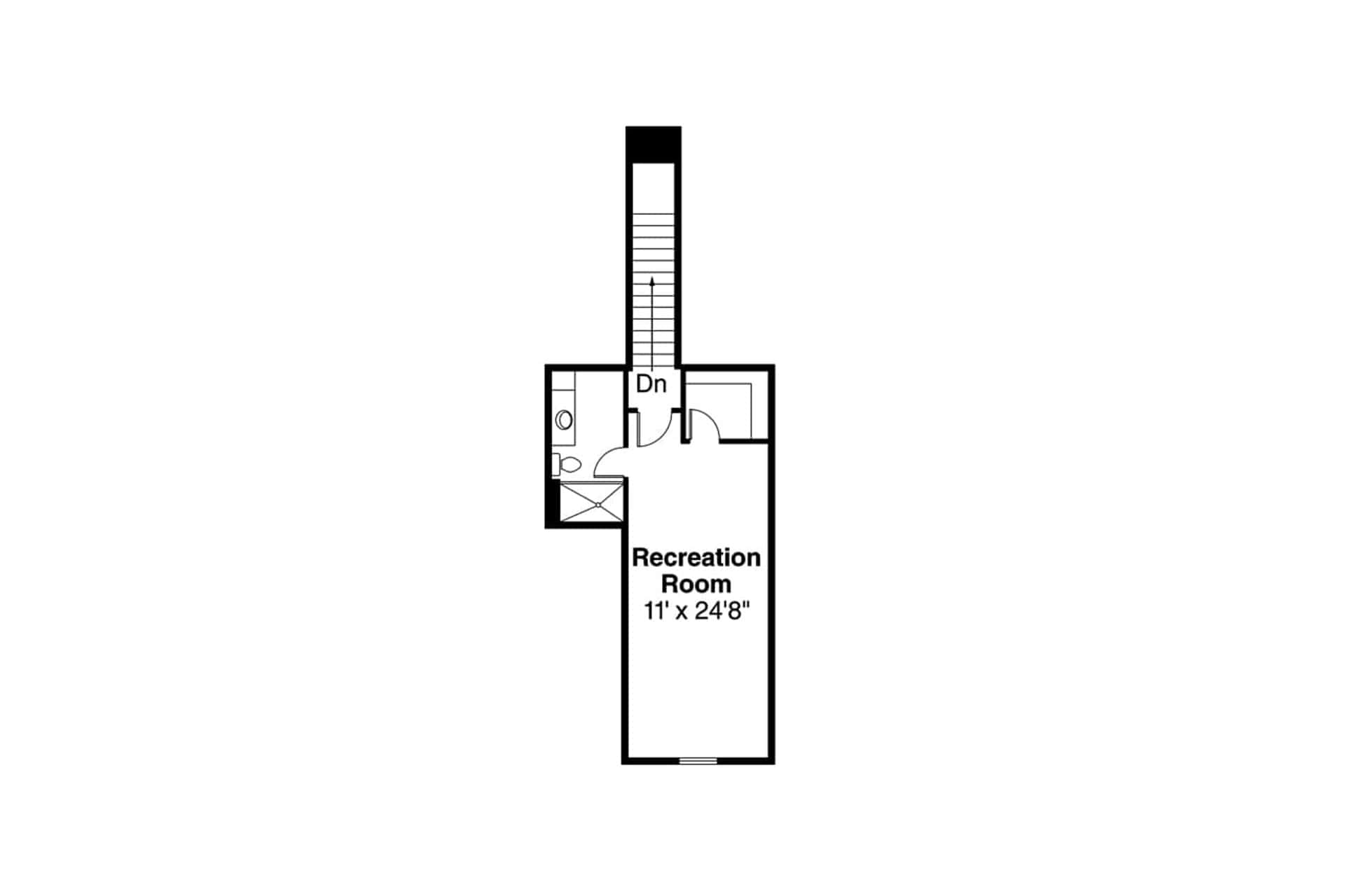 Upper Level of Cape Cod Plan #108-1561