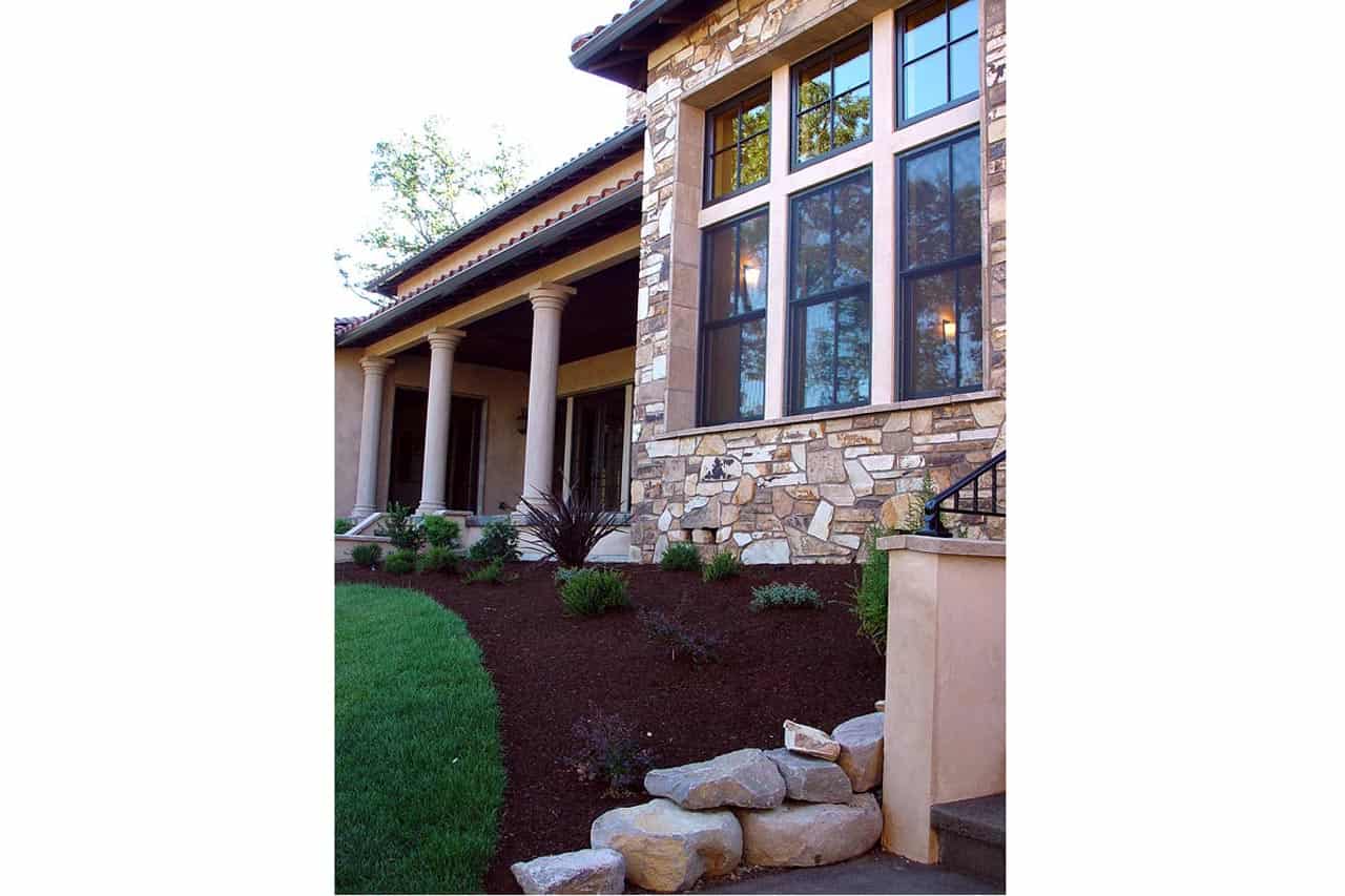Rear View of this 5-Bedroom,6455 Sq Ft Plan -108-1567