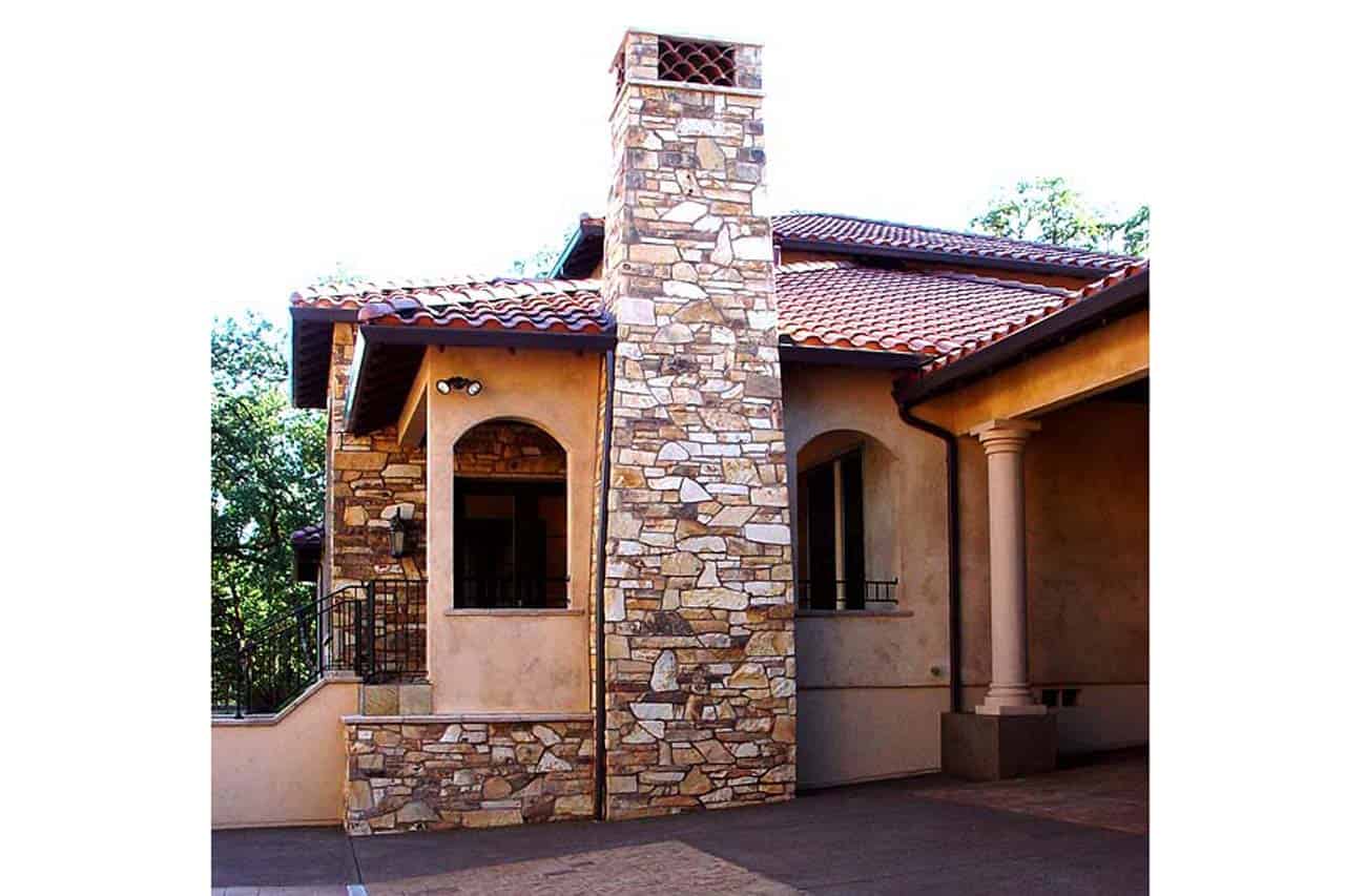 Rear View of this 5-Bedroom,6455 Sq Ft Plan -108-1567