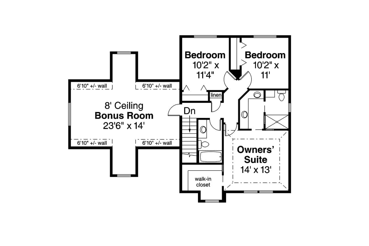 Upper Level of Coastal Plan #108-1681