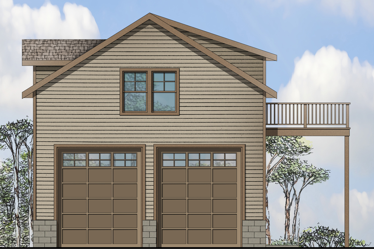 Front elevation of Traditional home (ThePlanCollection: House Plan #108-1769)