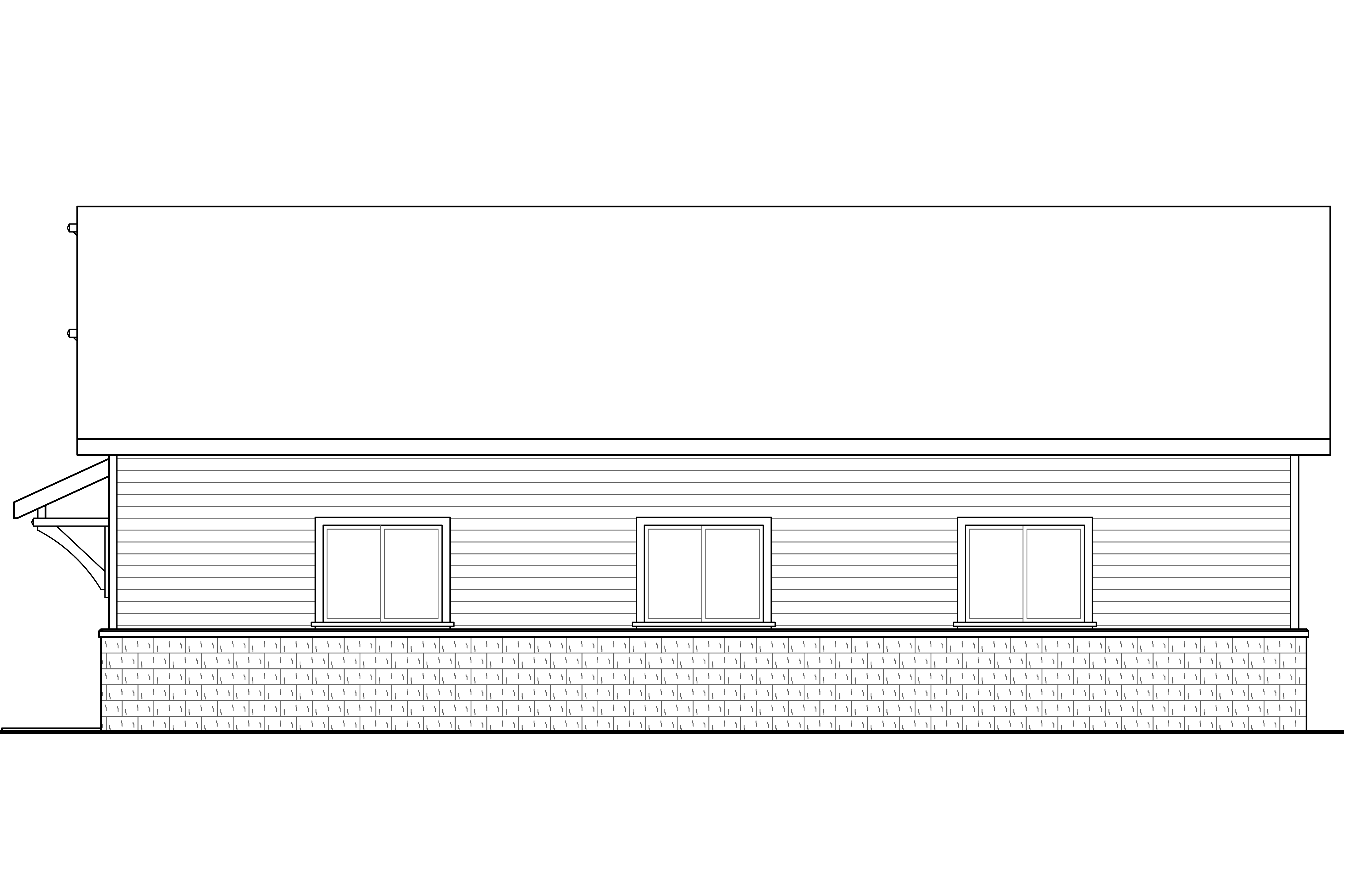 Home Plan Right Elevation of this 0-Bedroom,2000 Sq Ft Plan -108-1777