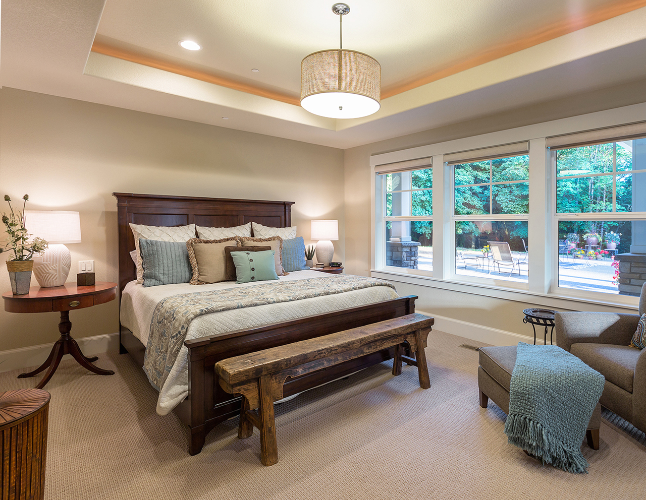 Master Bedroom of this 3-Bedroom,3815 Sq Ft Plan -3815