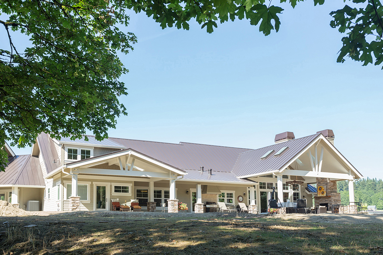 Rear View of this 3-Bedroom,3815 Sq Ft Plan -3815