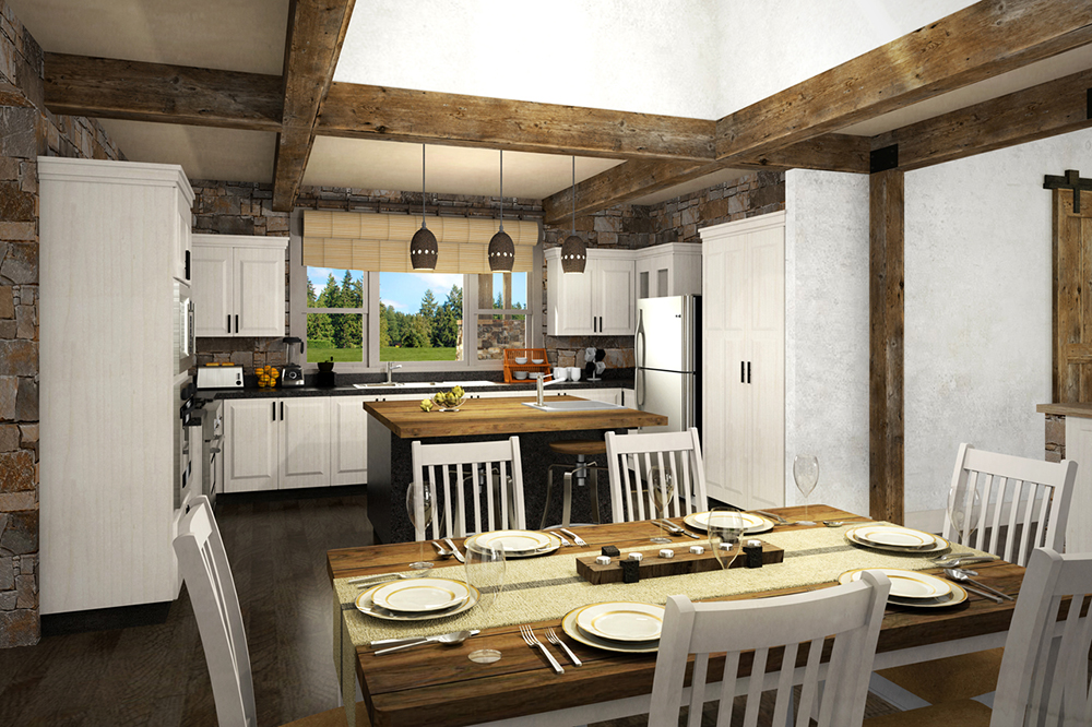 Dining Room of this 2-Bedroom,2127 Sq Ft Plan -2127
