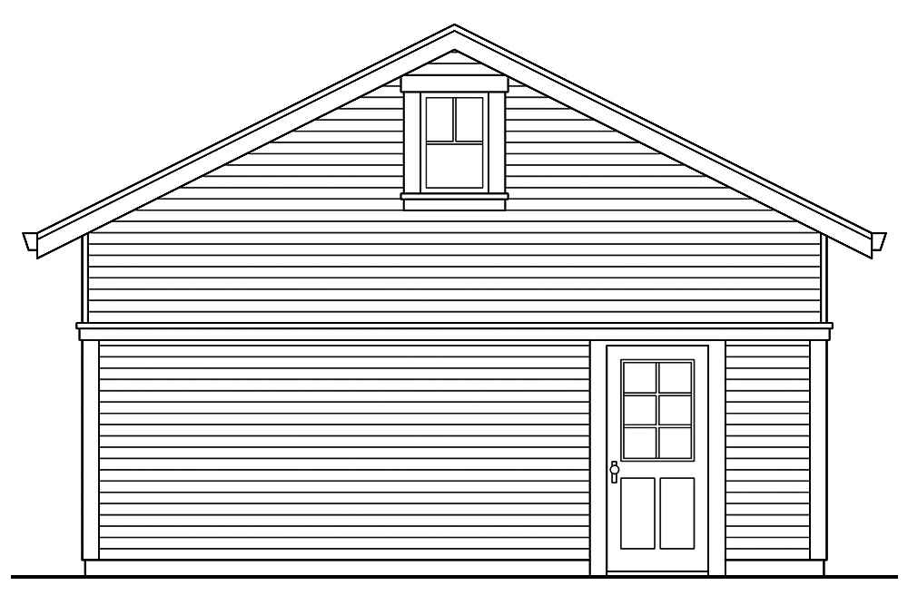 Home Plan Front Elevation of this 4-Bedroom,2717 Sq Ft Plan -108-1832