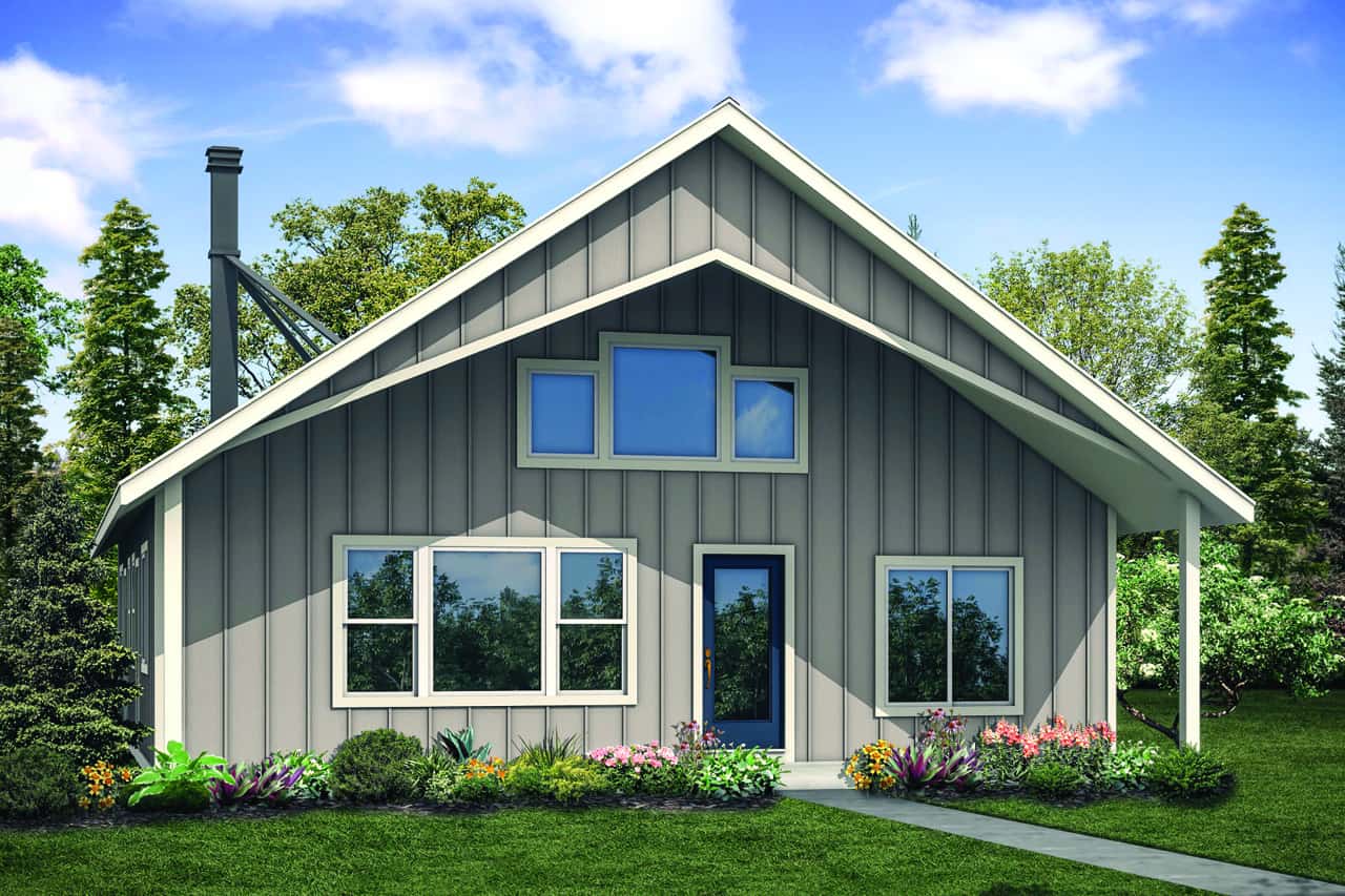 Cottage style home (ThePlanCollection: Plan #108-1938)