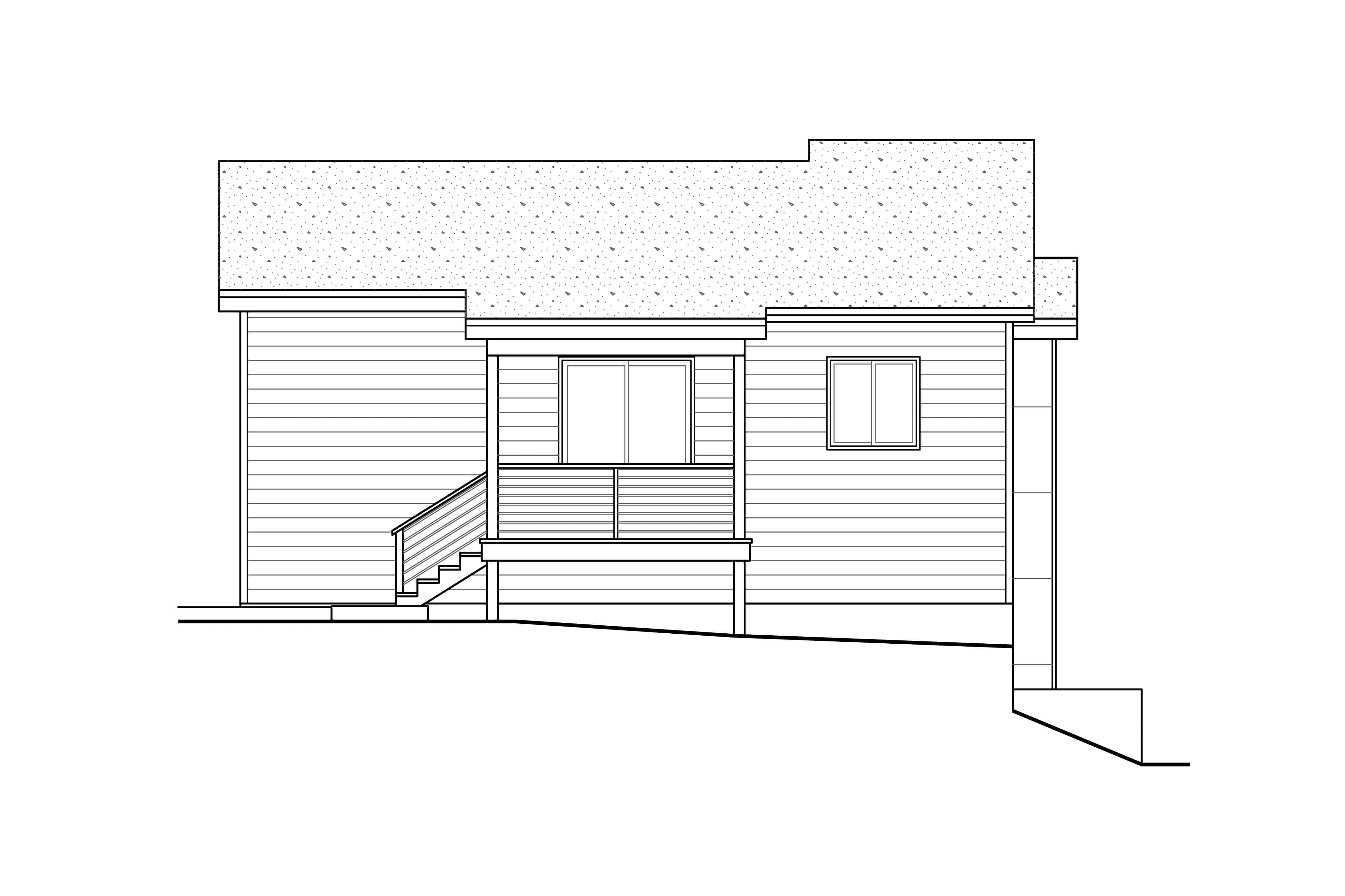Home Plan Rear Elevation of this 3-Bedroom,1880 Sq Ft Plan -108-1969