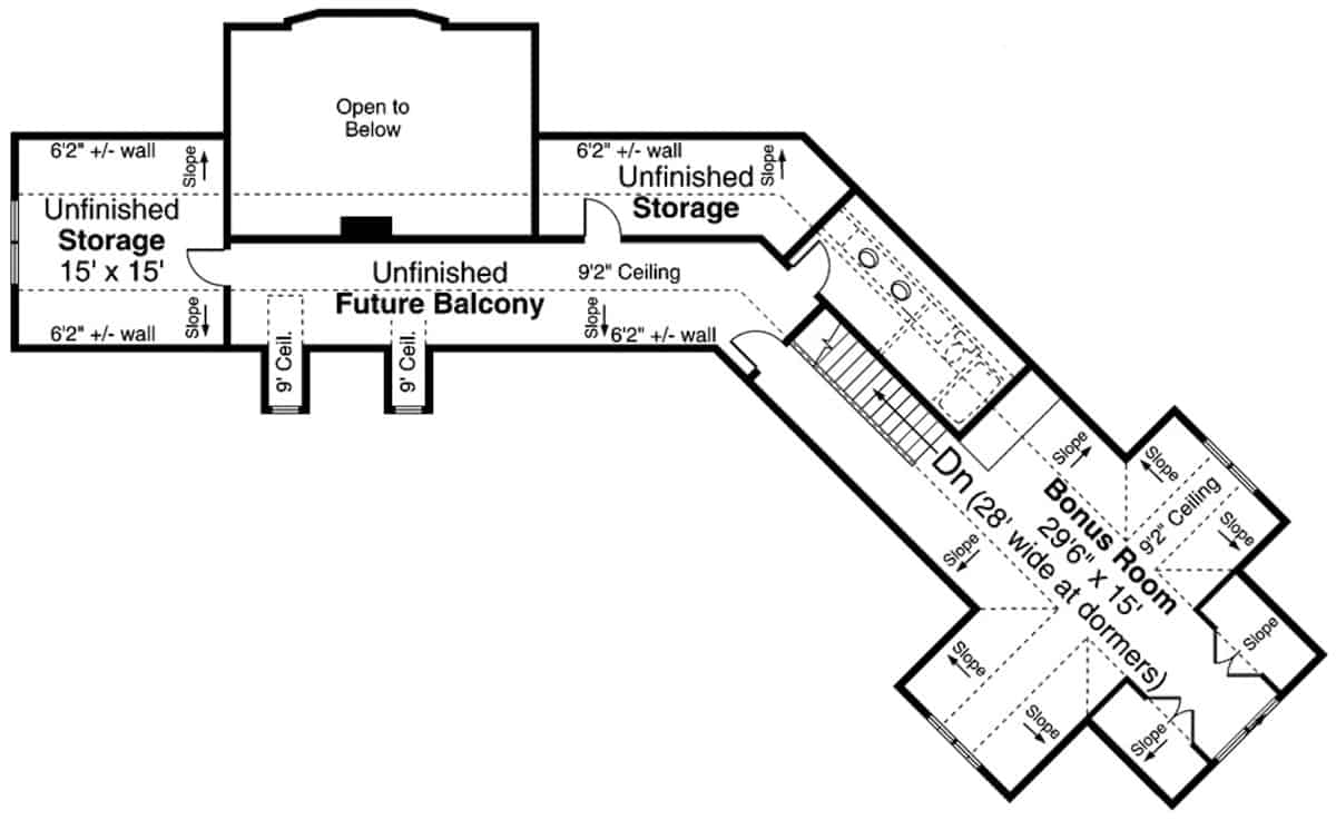 Upper Level of Southern Plan #108-2012