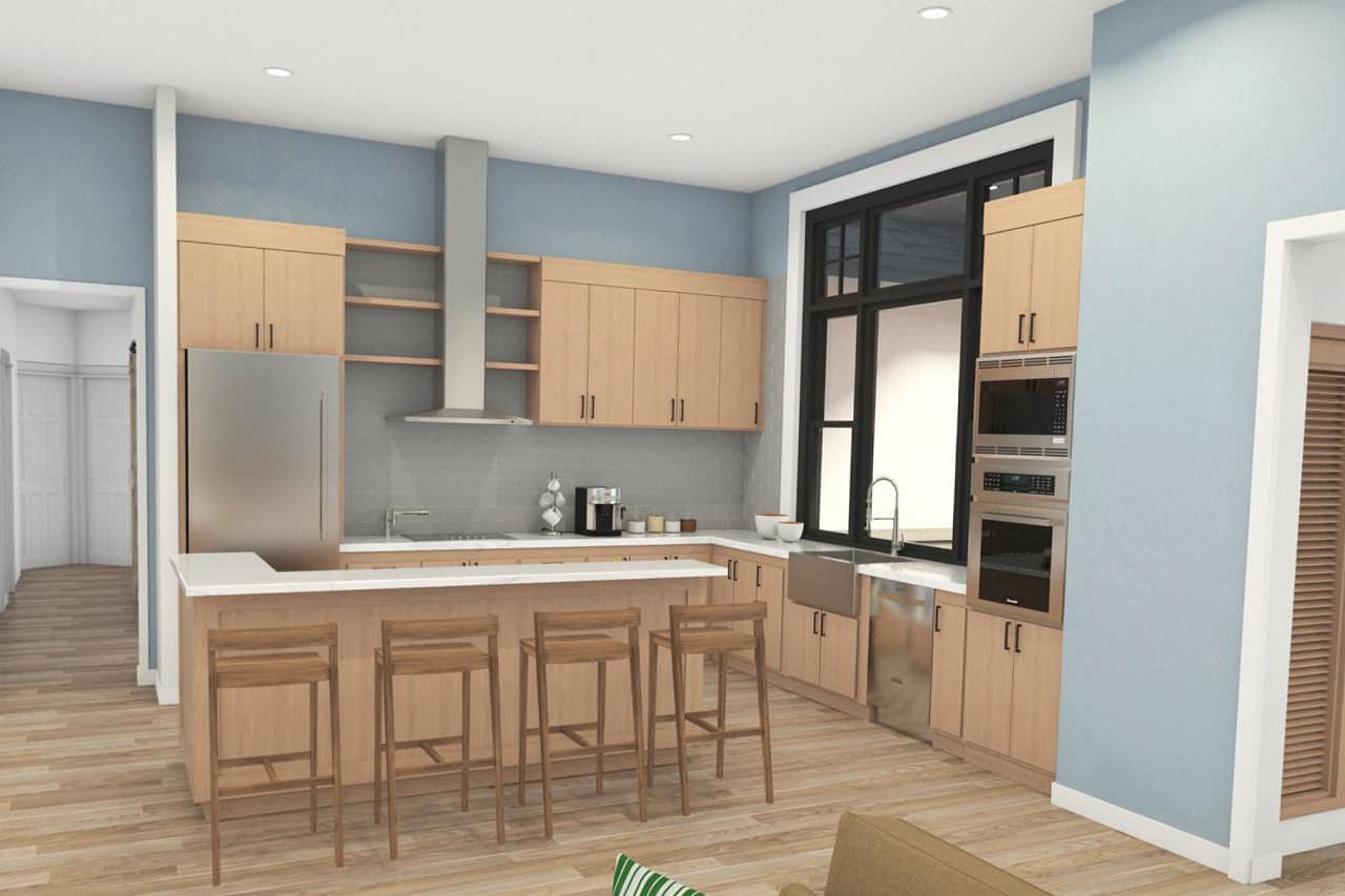 Kitchen of this 3-Bedroom, 2880 Sq Ft Plan - 108-2013