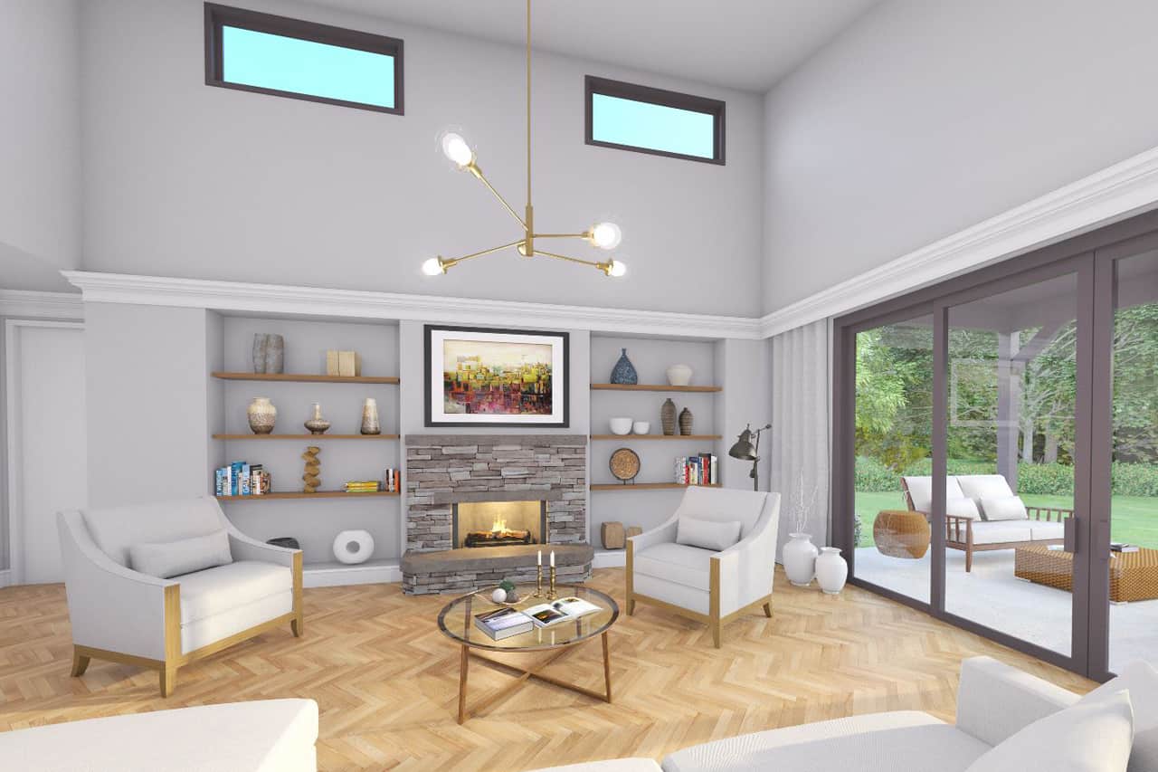 Great Room of this 3-Bedroom, 2281 Sq Ft Plan - 108-2033