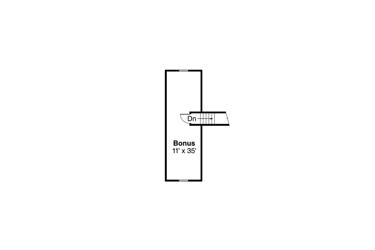 Bonus Room of Ranch Plan #108-2072