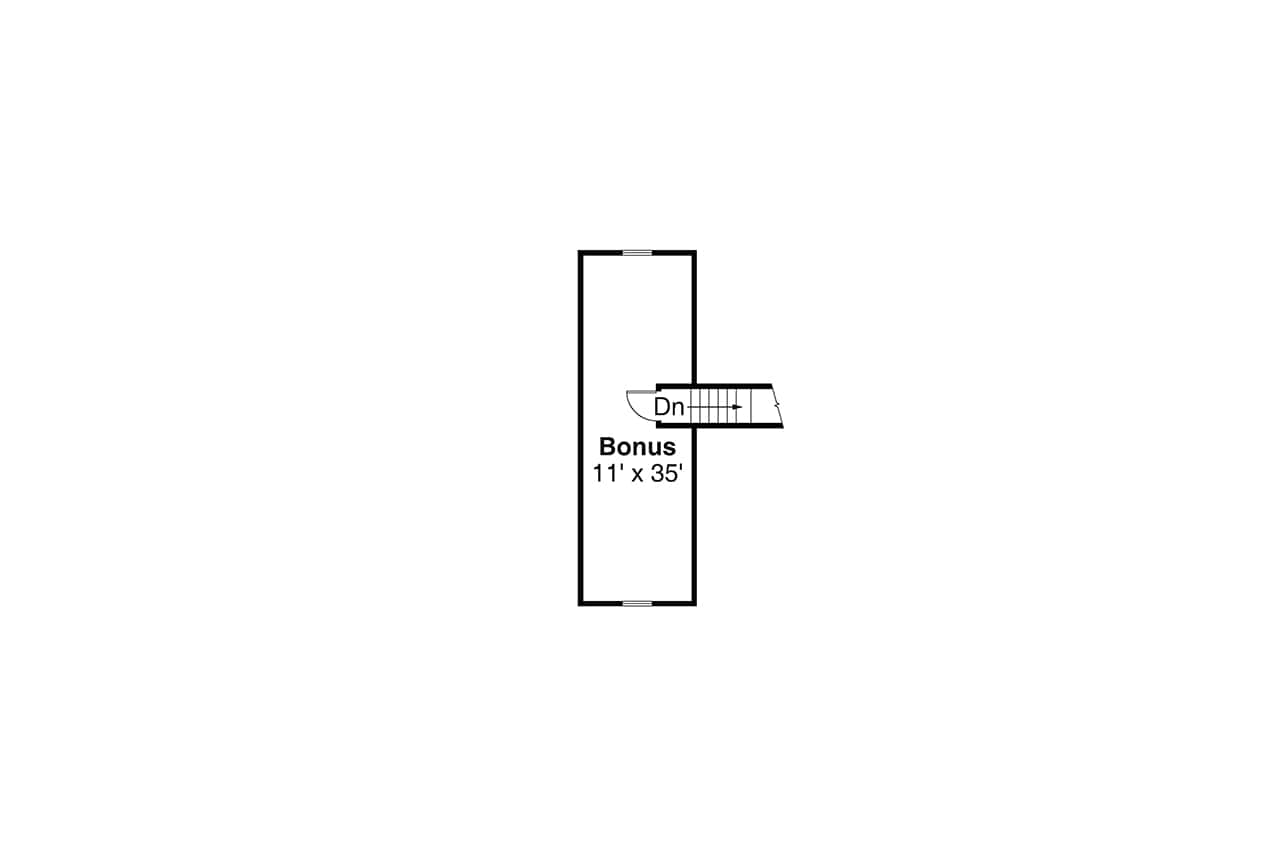 Bonus Room of Ranch Plan #108-2095