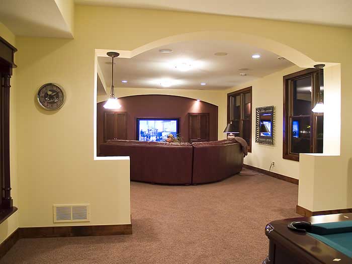 Media Room of this 4-Bedroom,3770 Sq Ft Plan -3770