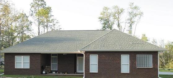 Home Plan Rear Elevation of this 3-Bedroom,1787 Sq Ft Plan -109-1086