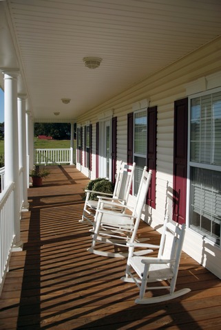 Porch view of this 4-Bedroom,2972 Sq Ft Plan -2972