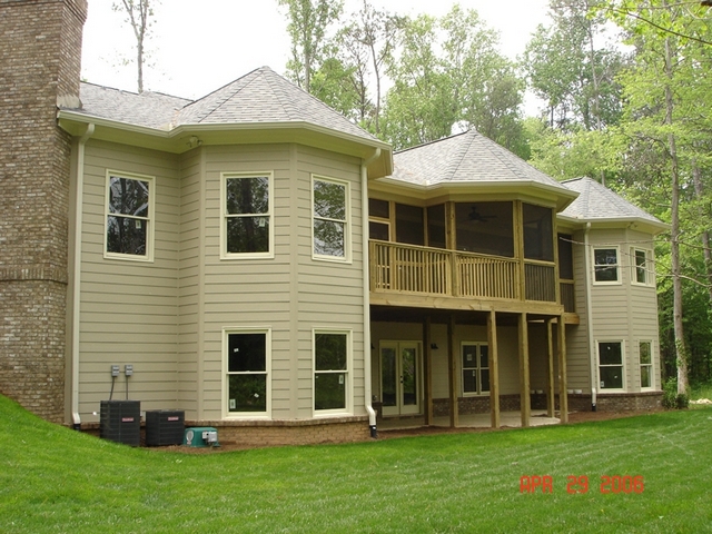 Rear Elevation of this 3-Bedroom,2461 Sq Ft Plan -2461