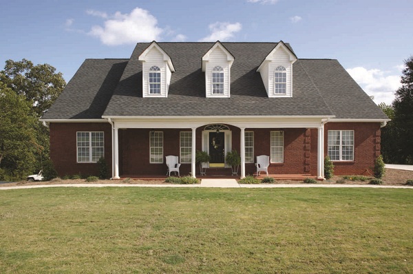 Color photograph of house plan # 14436