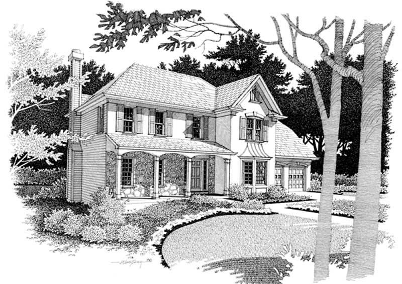 EXTERIOR PHOTO of this 4-Bedroom,2157 Sq Ft Plan -2157