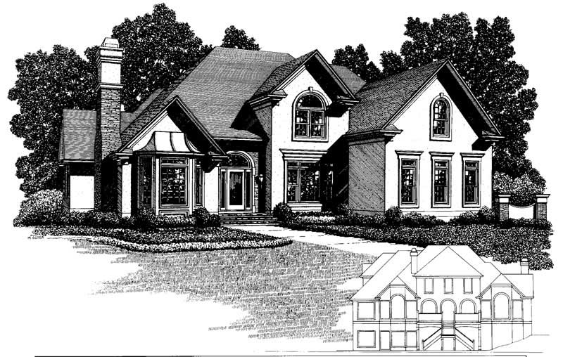 Main image for house plan # 14520