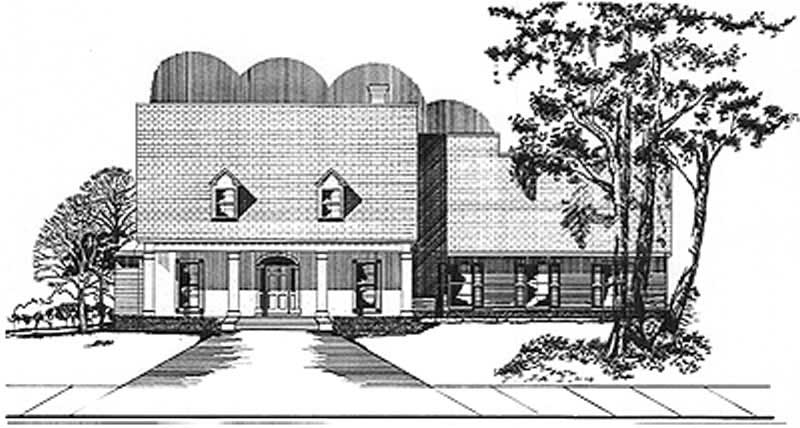 Main image for house plan # 6009