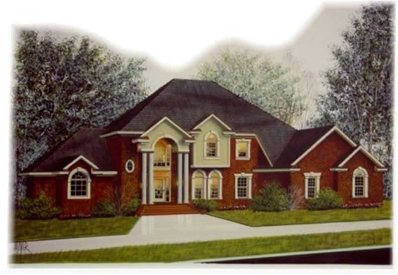 Main image for house plan # 6034