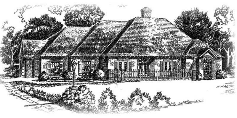 Main image for house plan # 5985