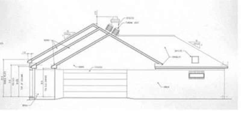 Home Plan Right Elevation of this 3-Bedroom,1775 Sq Ft Plan -113-1059