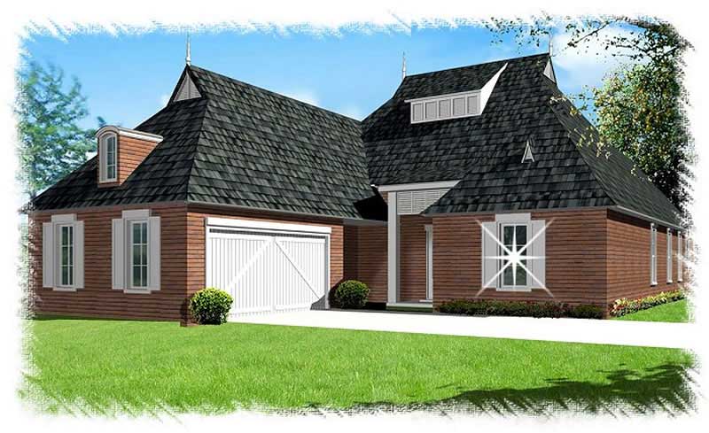 Main image for house plan # 9517