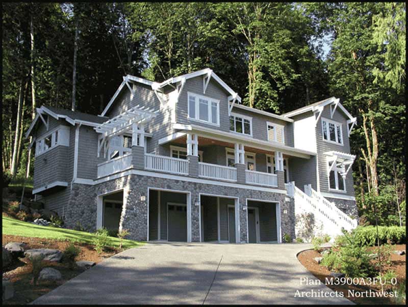 Exterior Photo of this 4-Bedroom,3900 Sq Ft Plan -3900