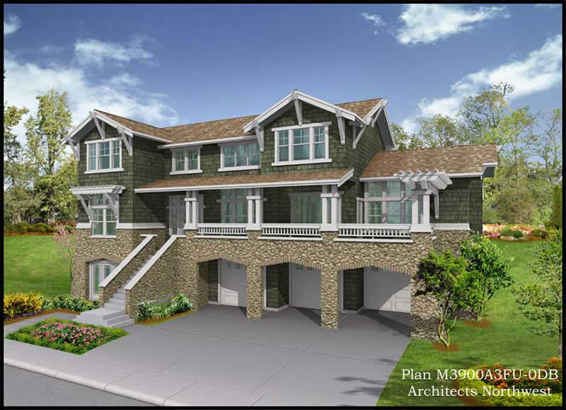 Exterior Photo of this 4-Bedroom,3900 Sq Ft Plan -3900