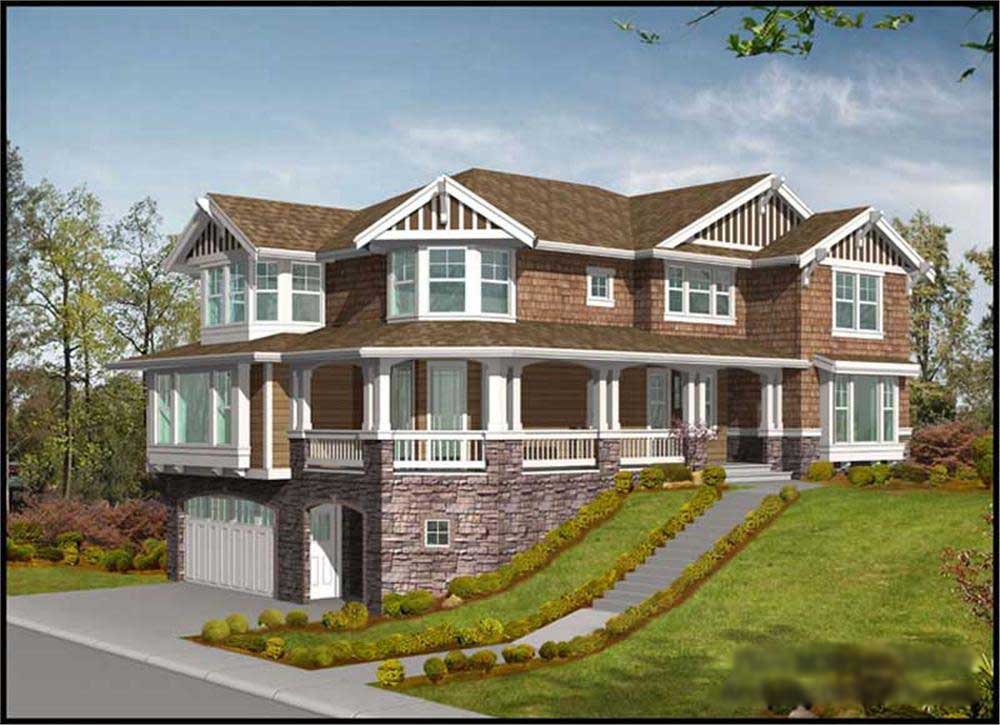 Main image for house plan # 14997