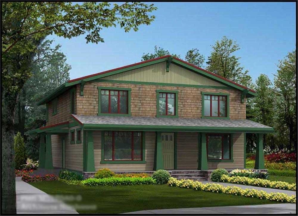 Main image for house plan # 14877