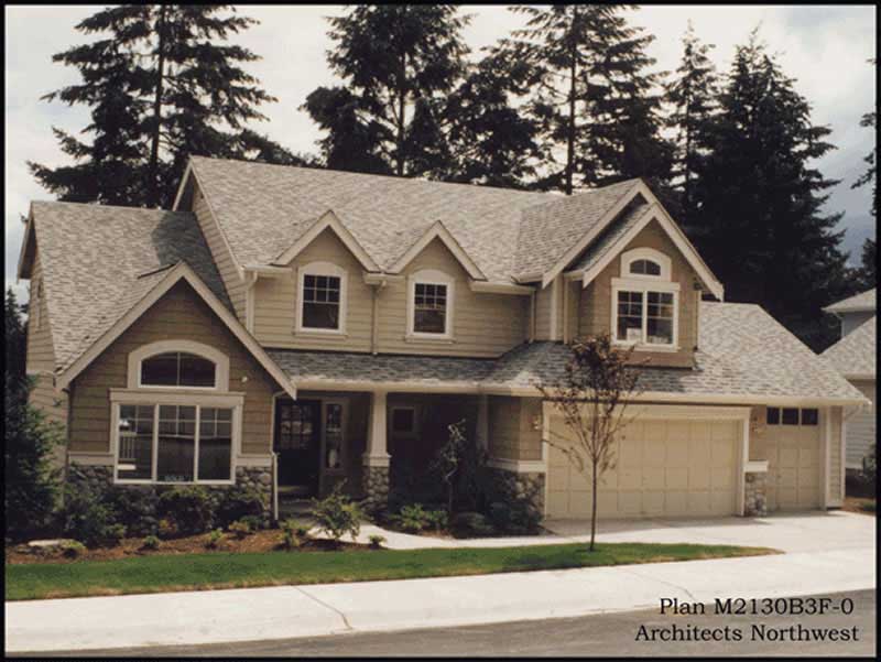 Front View of this 4-Bedroom, 2150 Sq Ft Plan - 115-1071