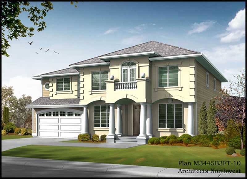 Main image for house plan # 14966