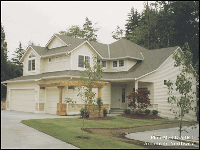 Exterior Photo of this 4-Bedroom,2415 Sq Ft Plan -2415
