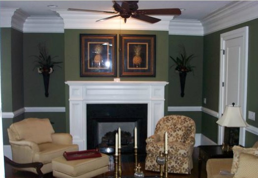 Living Room of this 4-Bedroom,7425 Sq Ft Plan -7425