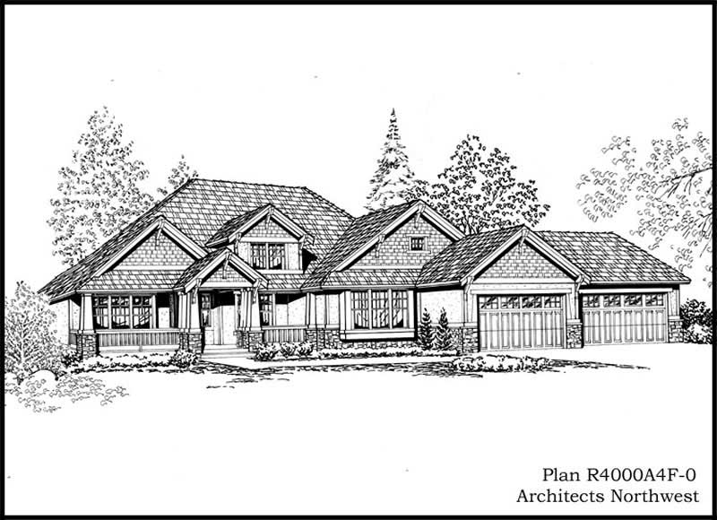 Front View of this 2-Bedroom, 4000 Sq Ft Plan - 115-1156