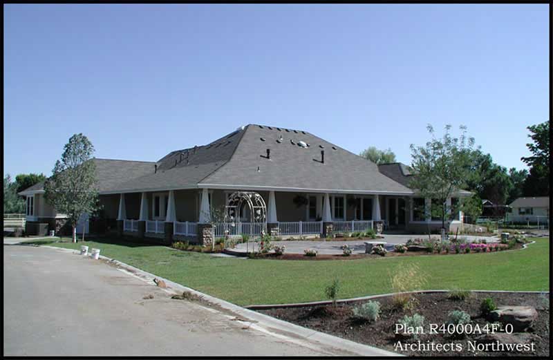 Exterior Photo of this 2-Bedroom,4000 Sq Ft Plan -4000